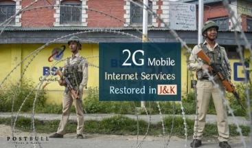 2G Mobile Internet Services restored in 5 districts of Jammu and Kashmir