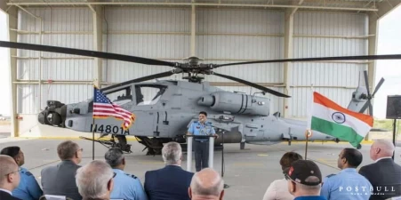 Indian Air Force gets its first fleet of 8 Apache assault helicopters