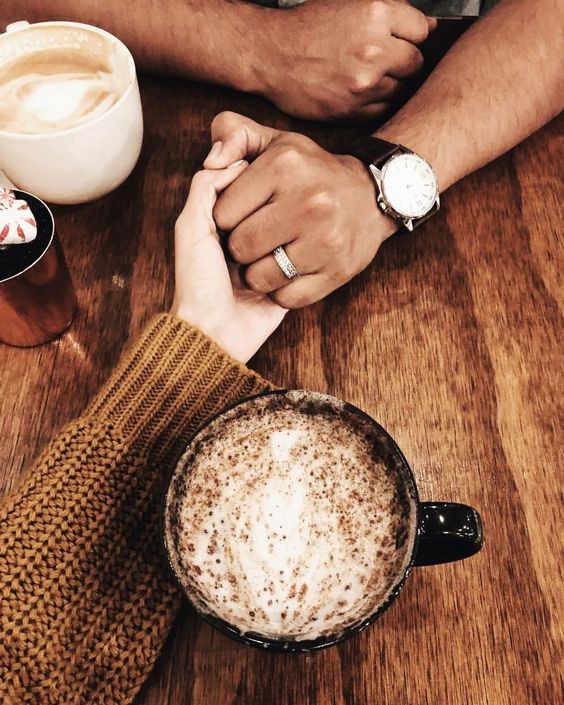 Holding hands